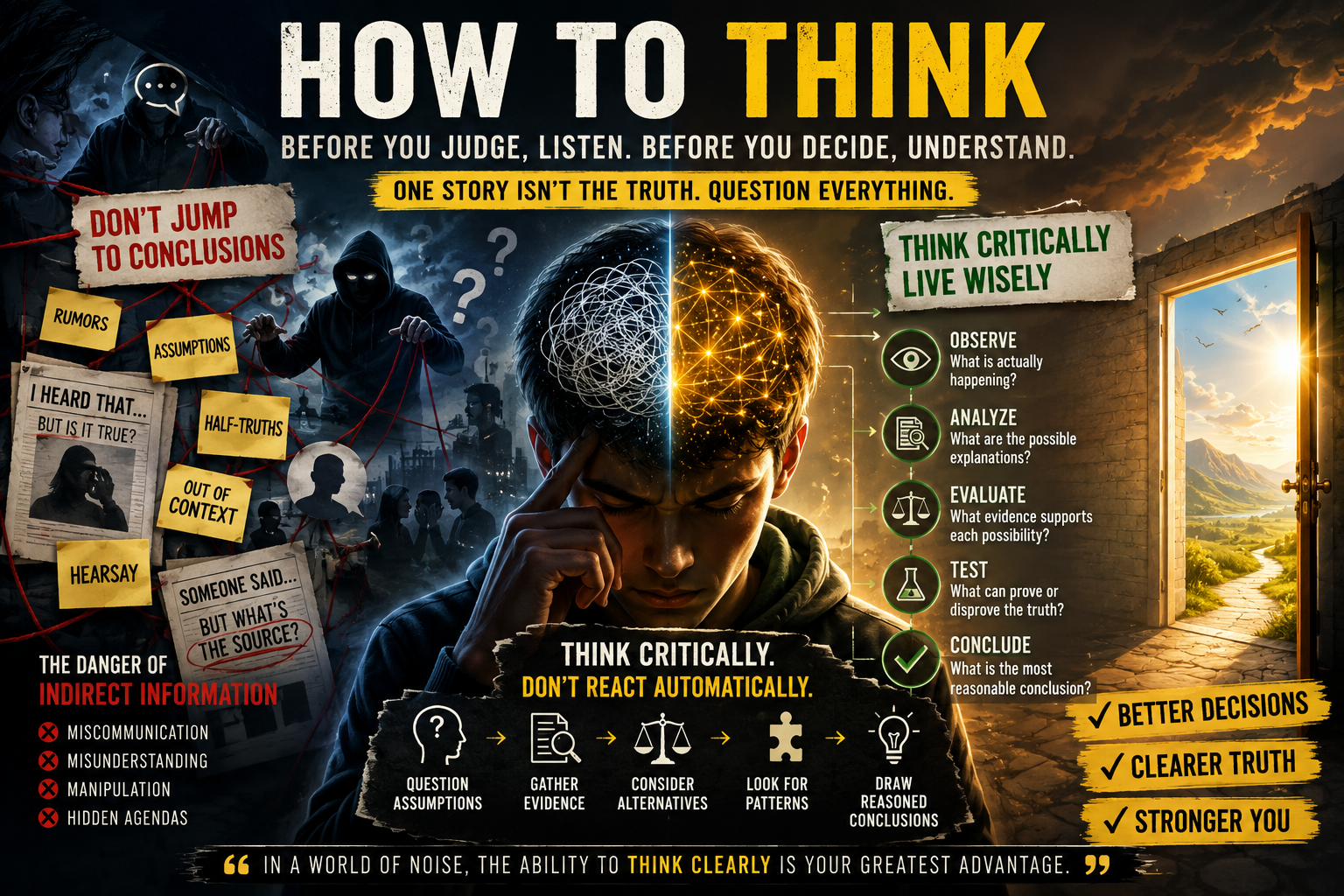 How to Think: Why One Data Point Is Never the Whole Story