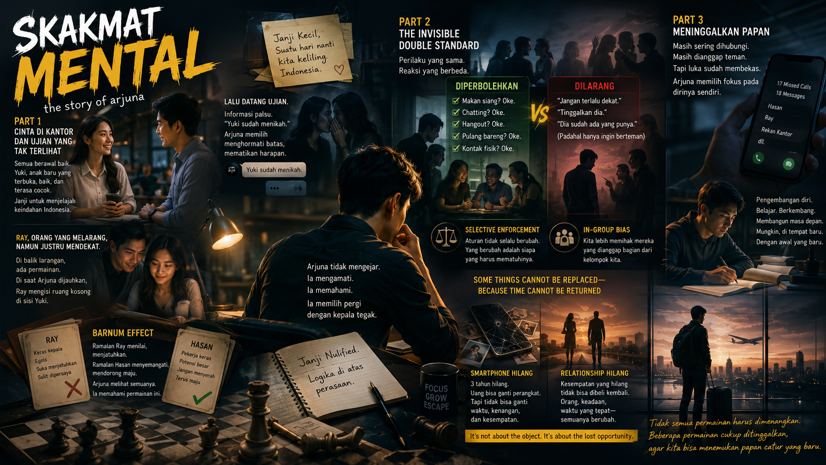 Skakmat Mental: Berhenti Bermain di Papan yang Salah
