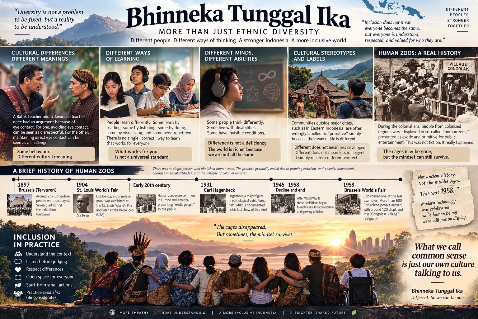 Bhinneka Tunggal Ika: When Difference Becomes Inferiority