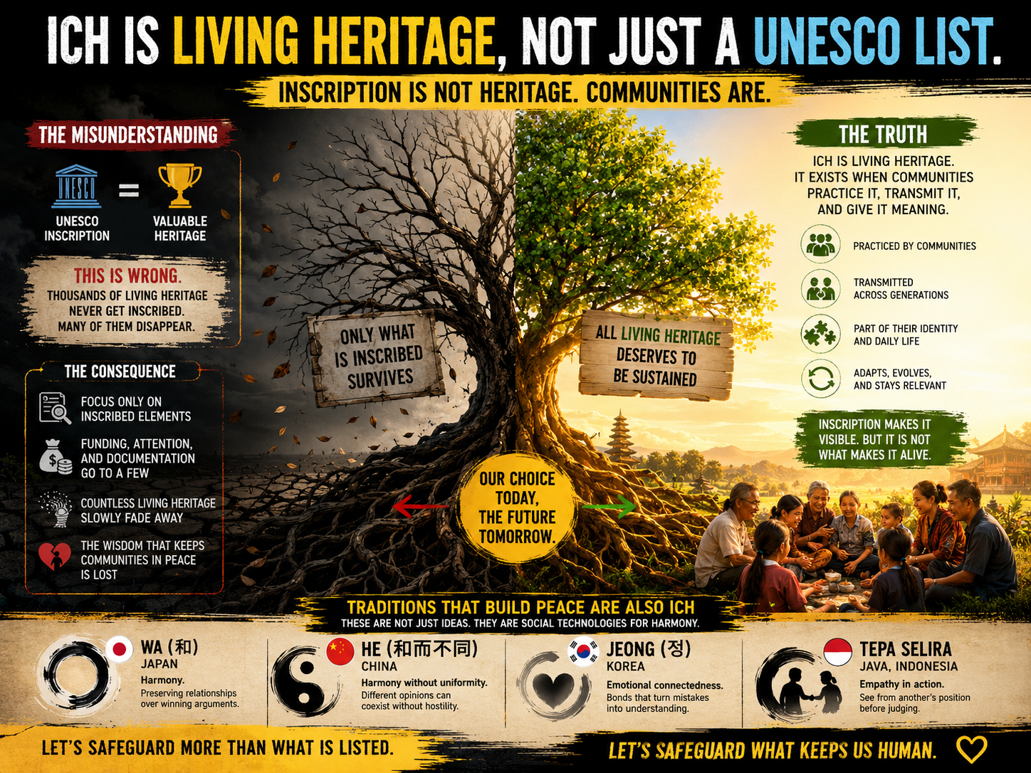 Living Heritage as a Peacebuilder?