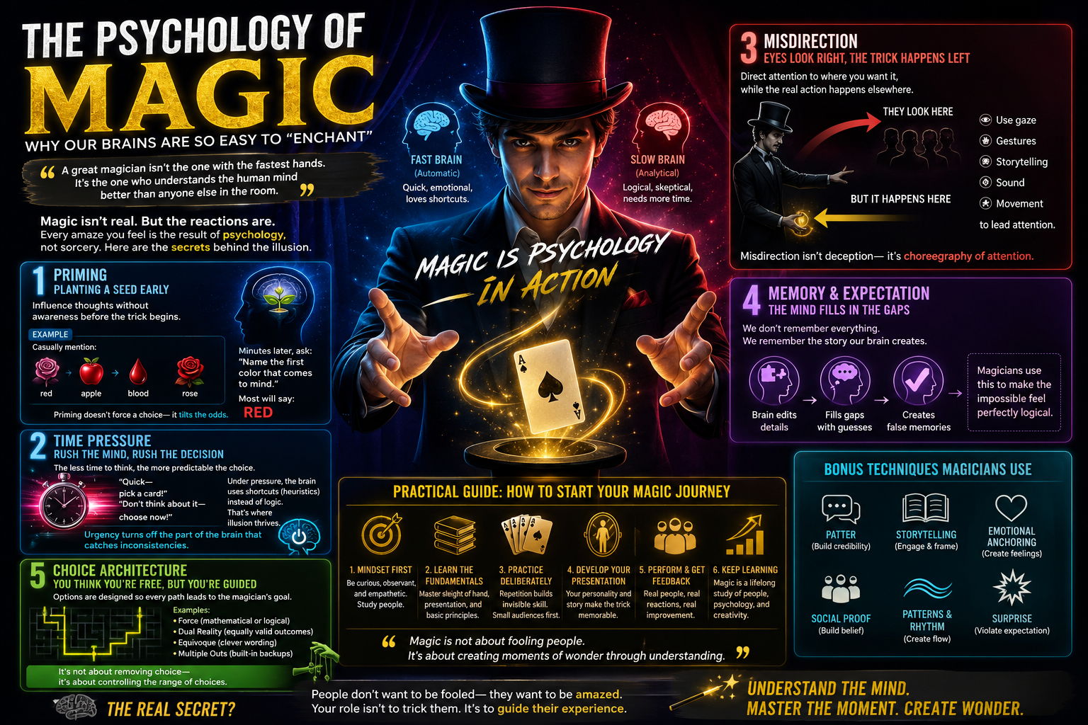 The Psychology of Magic: Why Our Brains Are So Easy to 