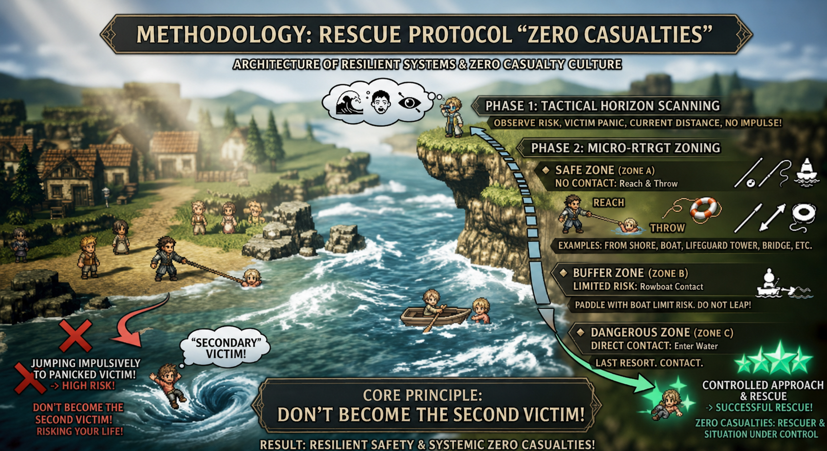 Safety Architecture: Micro-RTRGT, Horizon Scanning, and the Zero Casualties Protocol